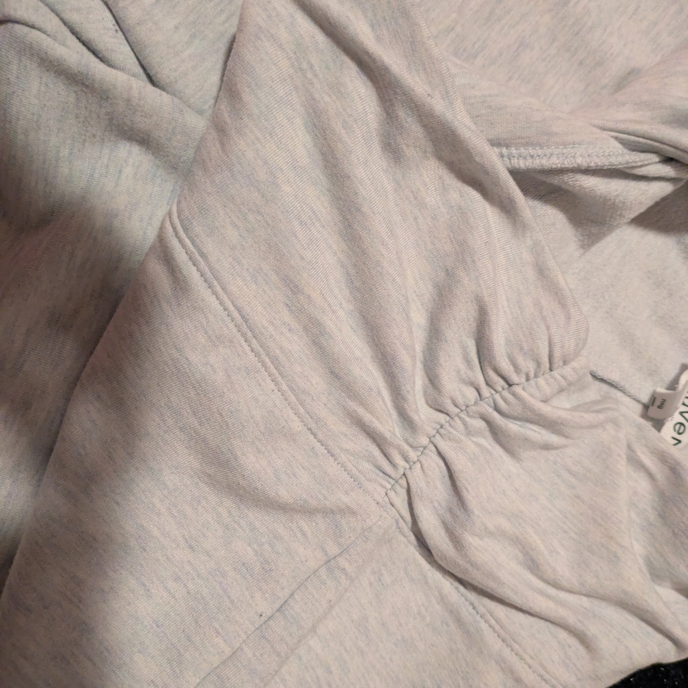 Haven Well Within Soft Lounge Pants – Light Gray/Blue Heather, Ruched Ankle - Picture 5 of 8